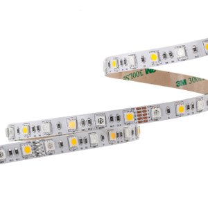 DC 24V 12V SMD5050 RGB+W Flexible LED Strip Lights (30LEDs RGB + 30LEDs White)