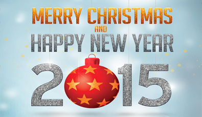 Merry Christmas and Happy New Year 2015