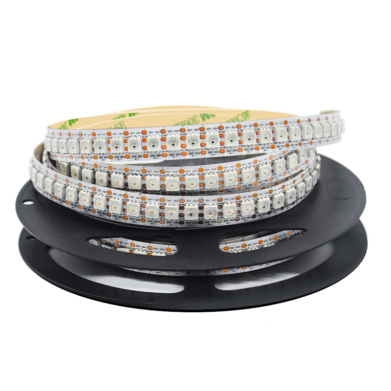 SMD5050 Individual DC5V Digital 144leds/m 12mm PCB WS2813B SK6813 IC RGB Addressable Pixel Flexible Led Strip Light