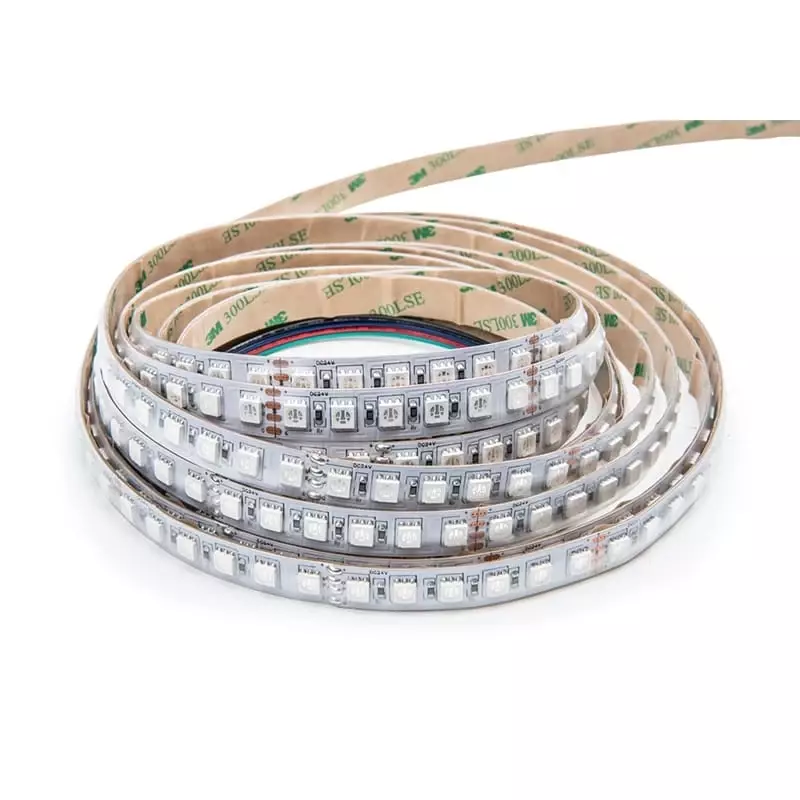 RGB LED High Density SMD5050 96leds/m 10mm PCB Color Changing Led Tape Strip Light