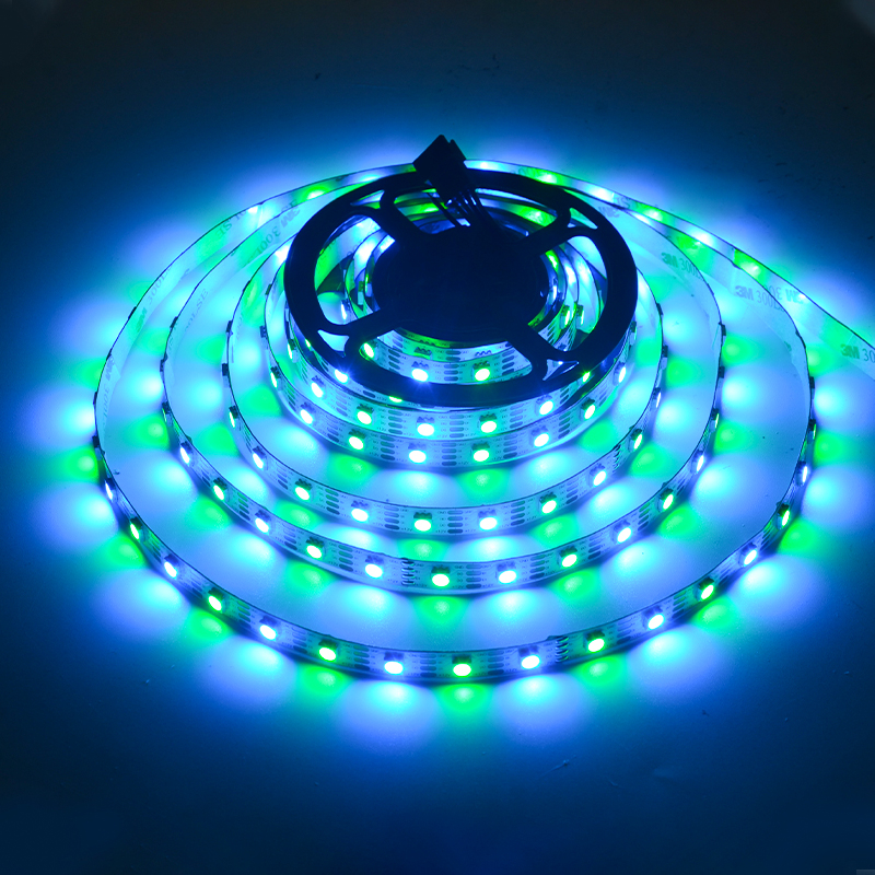 WS2815B Individual DC12V RGB Pixel LED Strip SMD5050 60leds/m Programmable Magic Addressable Flexible Led Strip Light