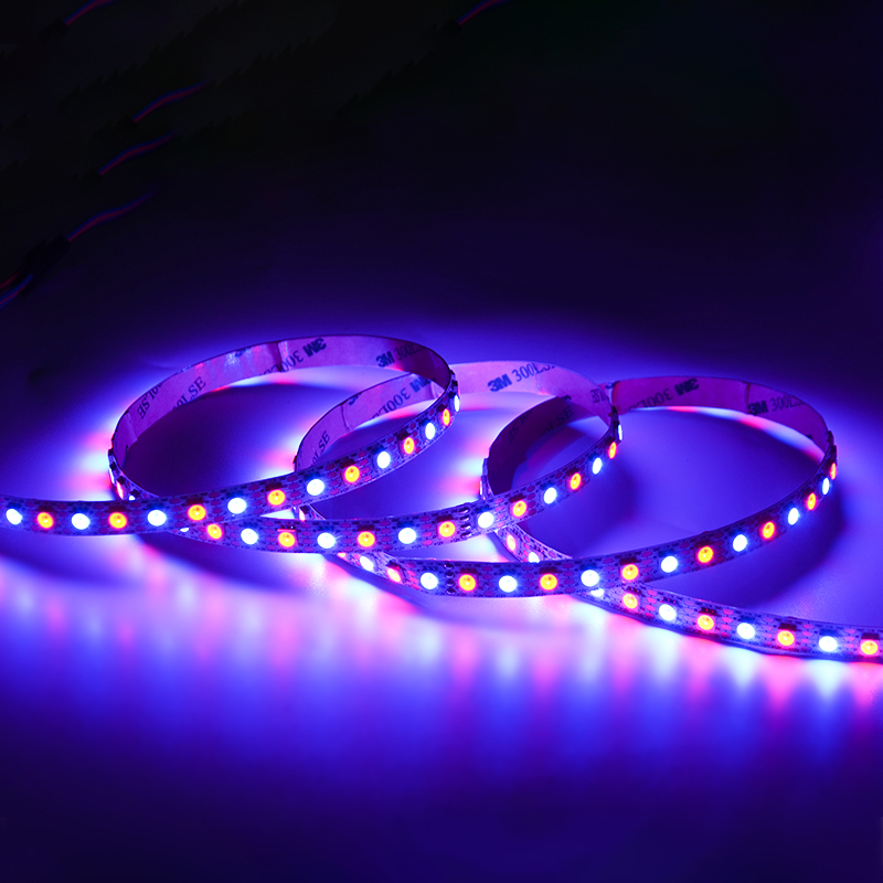 WS2815B Individual DC12V RGB 96leds/m SMD5050 Programmable Magic Addressable Flexible Led Strip Light