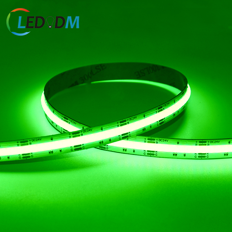 RGB COB LED Strip Light 480 LEDs/m Flexible High Density Color LED Strip