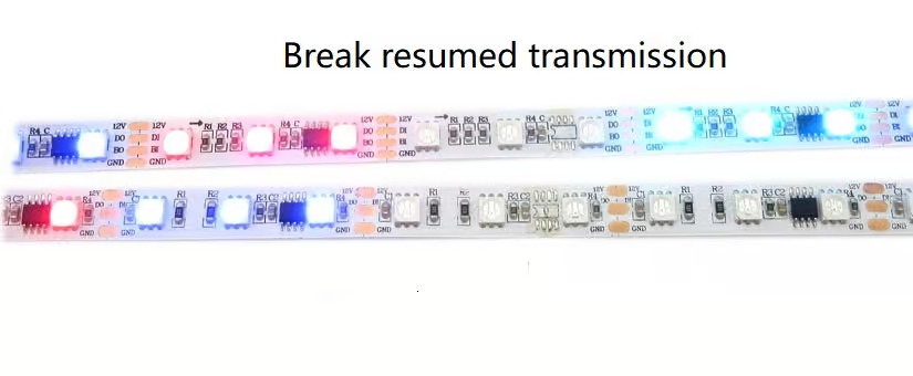Break-resumed-transmission