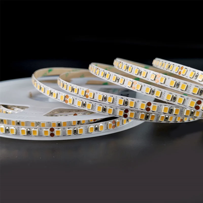 SMD2835 168LEDs/m 14W/M 10mm PCB High Bright DC12V 24V LED Strip Light Indoor Outdoor Using