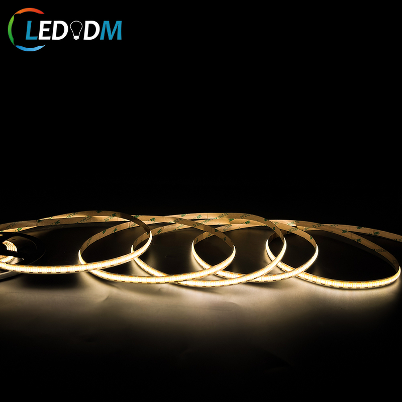 24V Cut Anywhere COB LED Strip Light 480 LEDs/m 8mm PCB 9W/m Dotless Flexible LED Tape