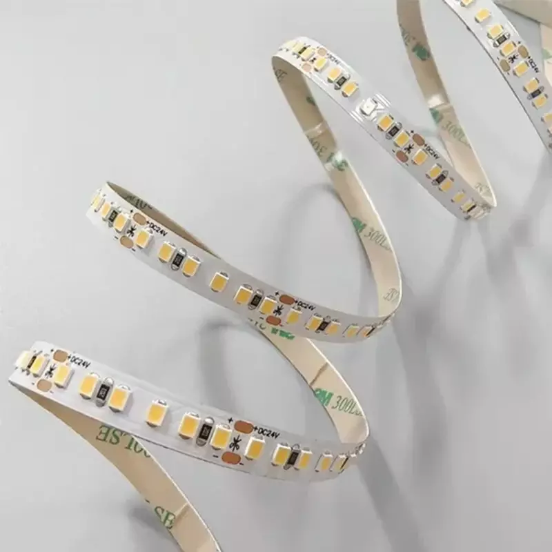 180LEDs/m 5mm 8mm 10mm PCB Width High Density 12V 24V LED Strip