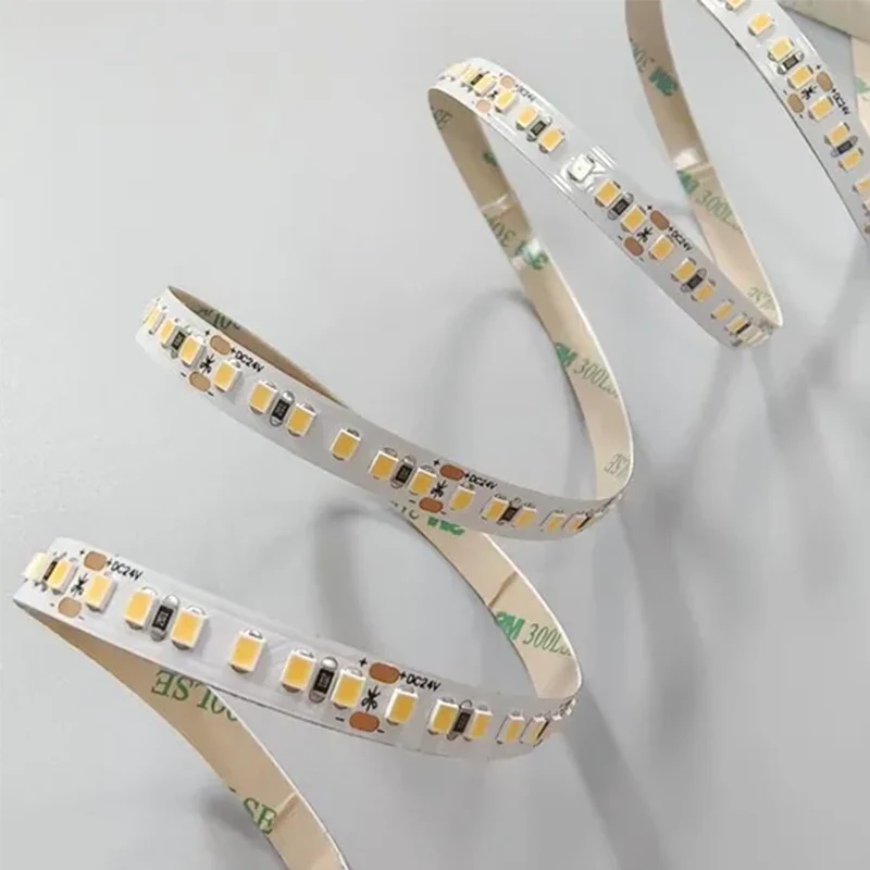 180LEDs/m 5mm 8mm 10mm PCB Width High Density 12V 24V LED Strip