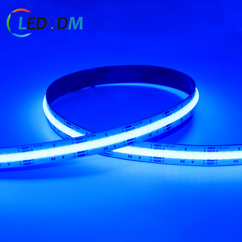 RGB COB LED Strip Light 480 LEDs/m Flexible High Density Color LED Strip