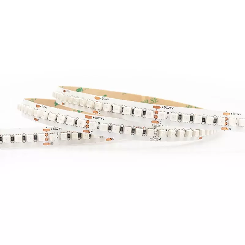 SMD3838 RGB 168leds/m 6mm 8mm 10mm 14w/m LED Tape Colorful DC24V LED Strip Light