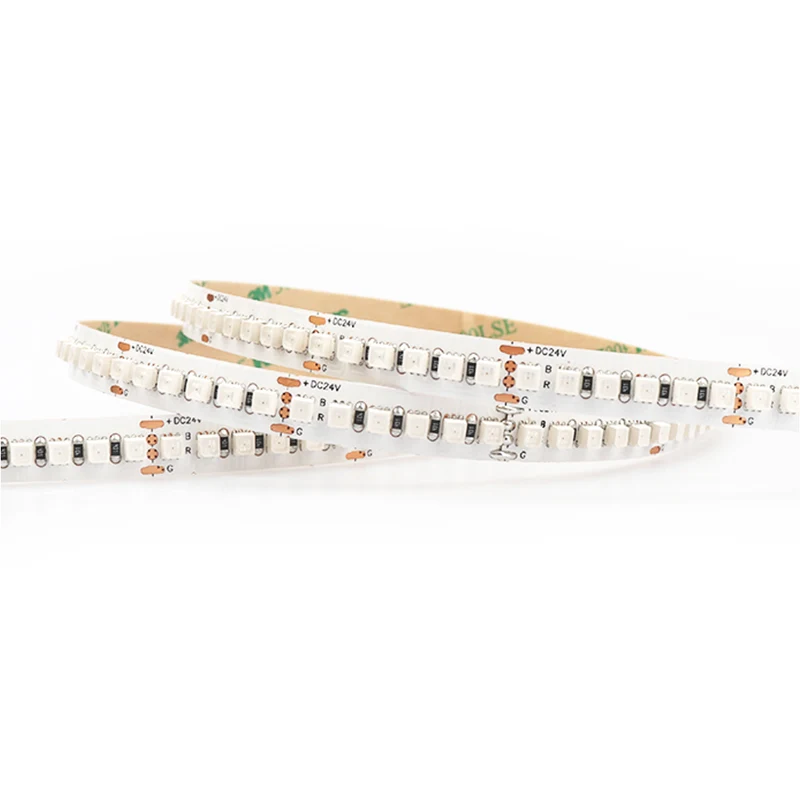 SMD3838 RGB 168leds/m 6mm 8mm 10mm 14w/m LED Tape Colorful DC24V LED Strip Light