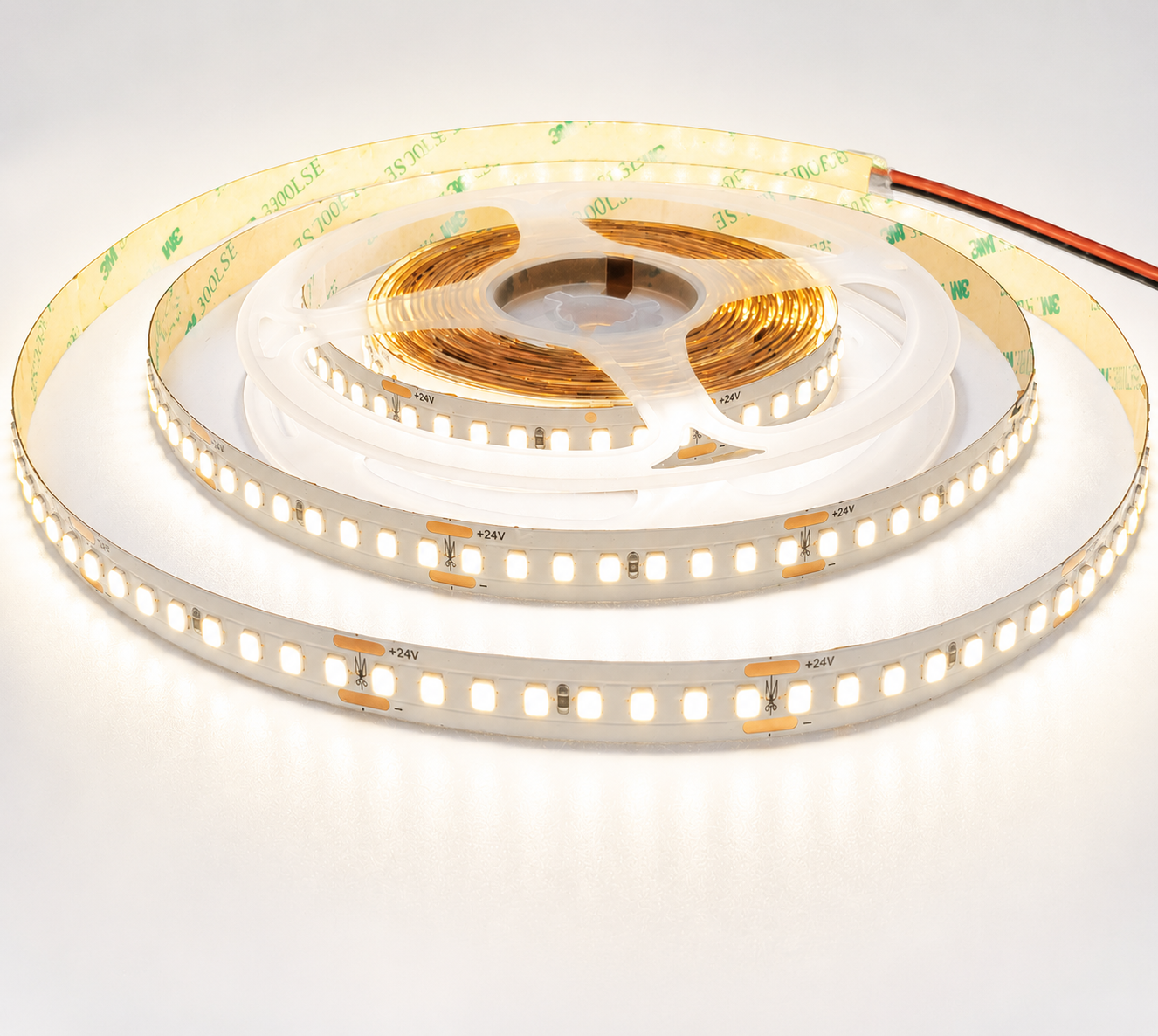 Extra High Efficiency LED Strip Light 24V, 160lm/W, SMD2835, Ultra-Bright