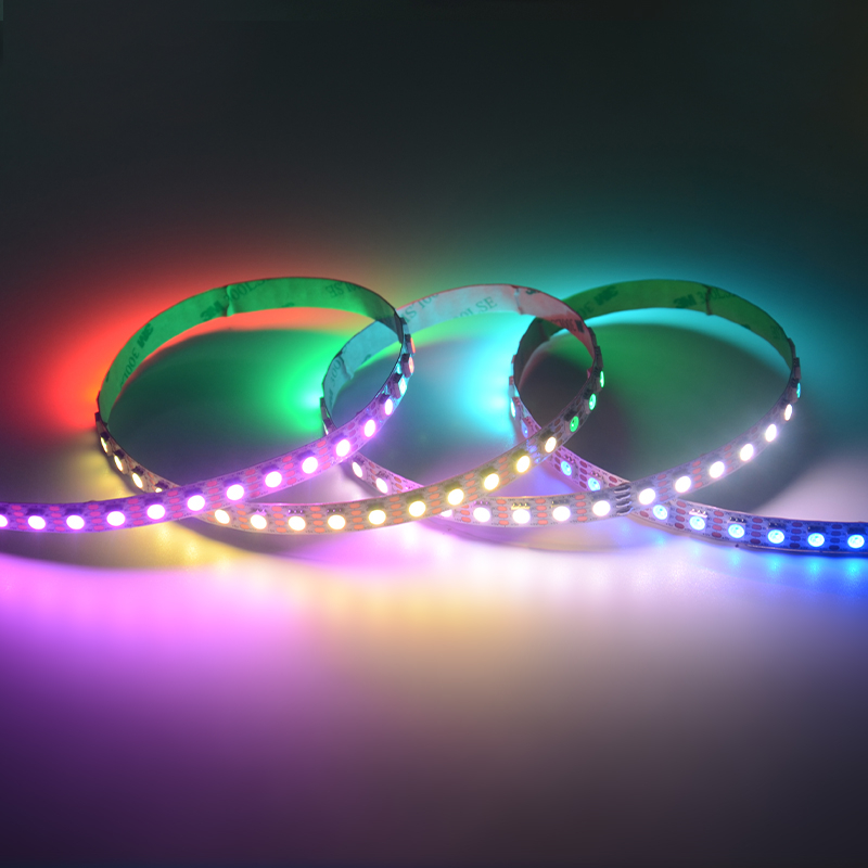 SMD5050 Individual DC5V Digital 96leds/m 10mm PCB WS2813B SK6813 IC RGB Addressable Pixel Flexible Led Strip Light