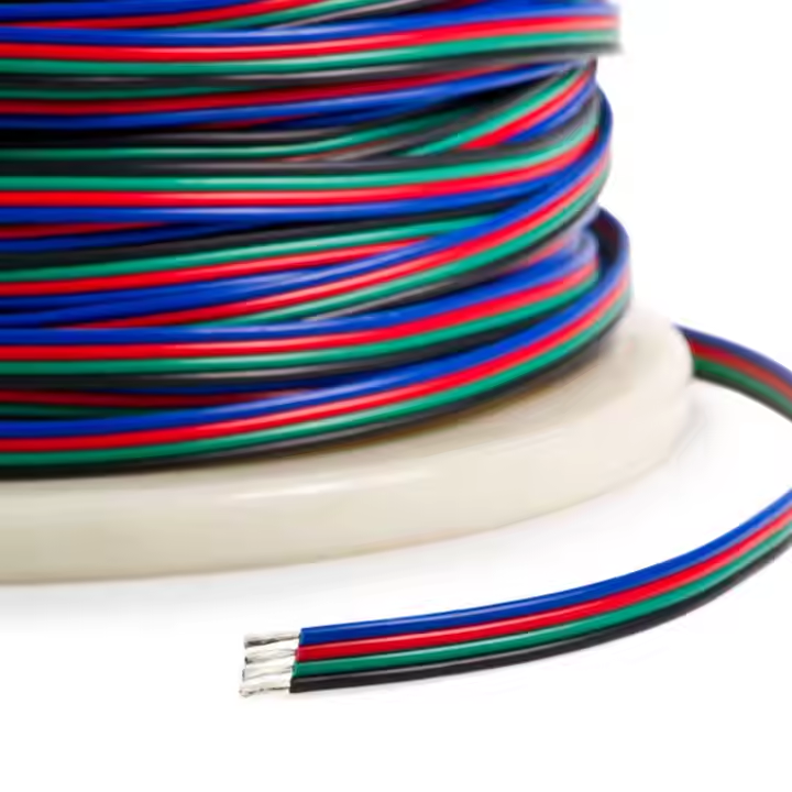 IP20 RGBW led strip wire