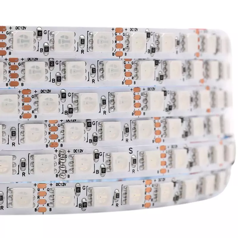 RGB LED High Density SMD5050 96leds/m 10mm PCB Color Changing Led Tape Strip Light