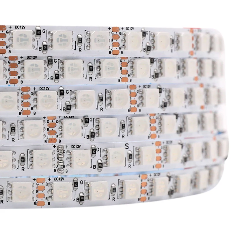 RGB LED High Density SMD5050 96leds/m 10mm PCB Color Changing Led Tape Strip Light