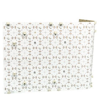  Digital Pixel WS2812B IC RGB 5V 105LEDs/PCS Cuttable Matrix Flexible LED Light Sheets 500*233mm