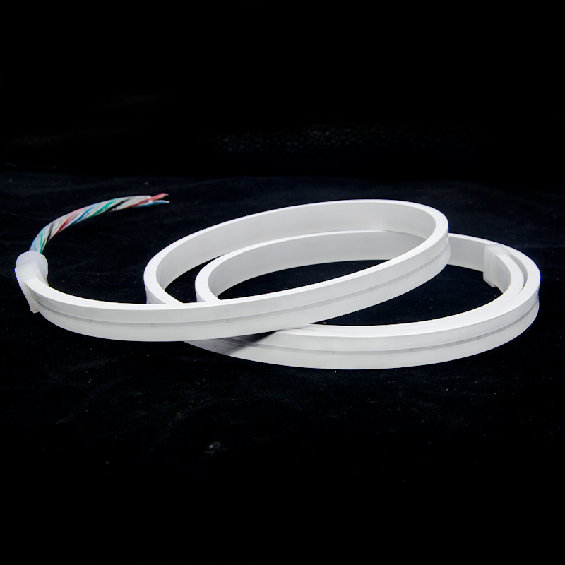 RGB COB 840LEDs/m 810LEDs/m DC12V 24V 10mm High-density Dot-free IP67 Extrusion Silicone Waterproof LED Strips