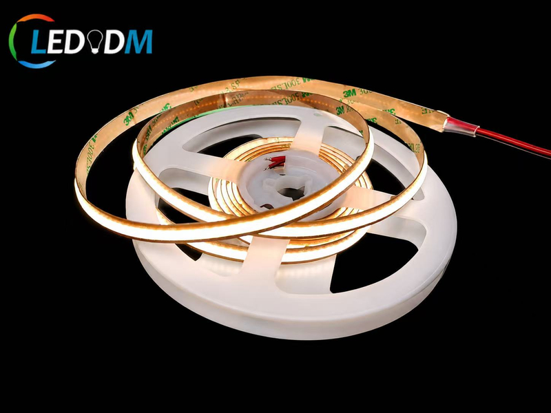5V High Density COB LED Strip Light No Spot Continuous Lighting Flexible LED Tape 480 LEDs/m