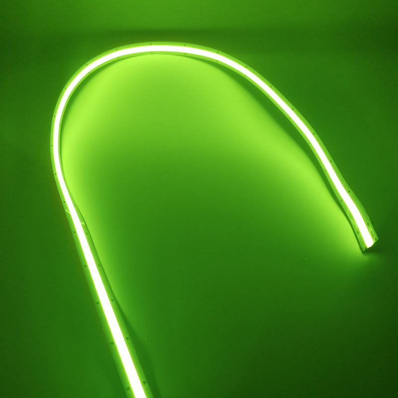 green cob led strip
