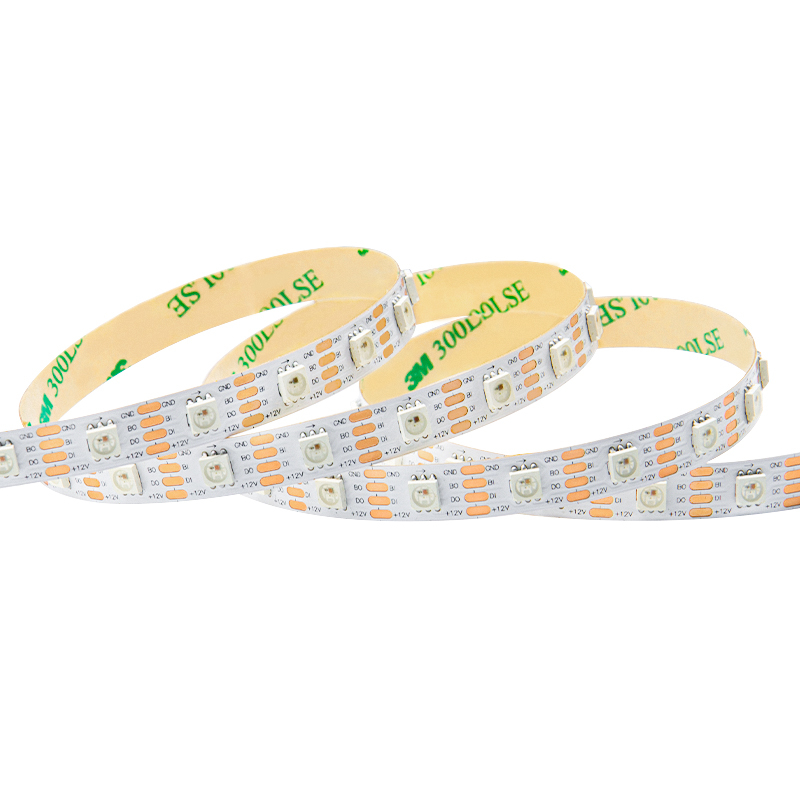 WS2815B Individual DC12V RGB Pixel LED Strip SMD5050 60leds/m Programmable Magic Addressable Flexible Led Strip Light