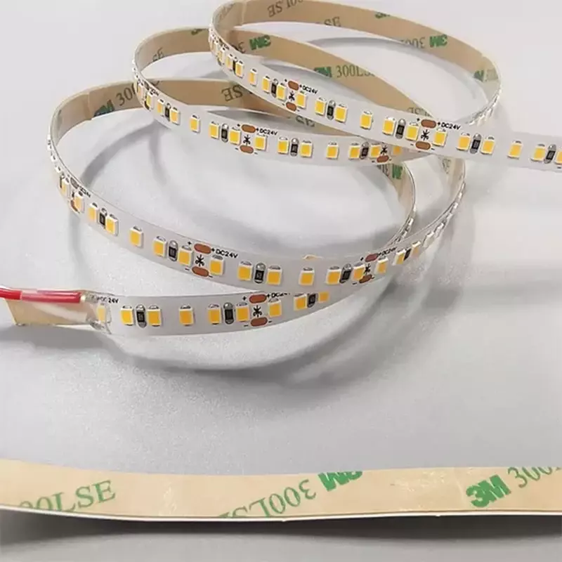 180LEDs/m 5mm 8mm 10mm PCB Width High Density 12V 24V LED Strip