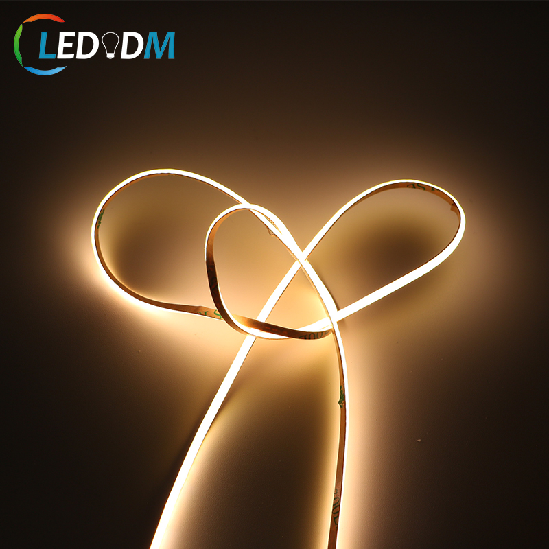 5V High Density COB LED Strip Light No Spot Continuous Lighting Flexible LED Tape 480 LEDs/m