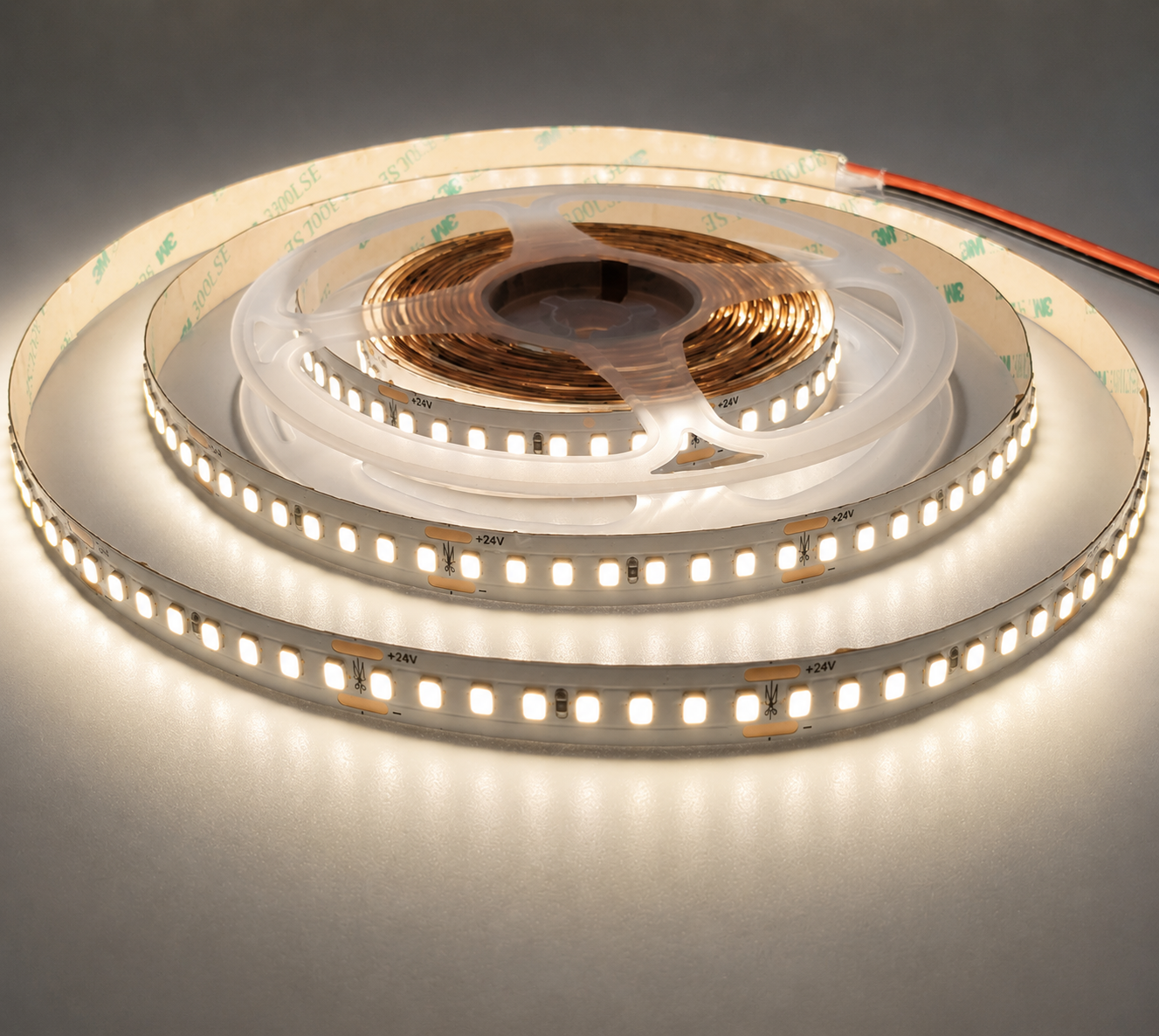 Extra High Efficiency LED Strip Light 24V, 160lm/W, SMD2835, Ultra-Bright